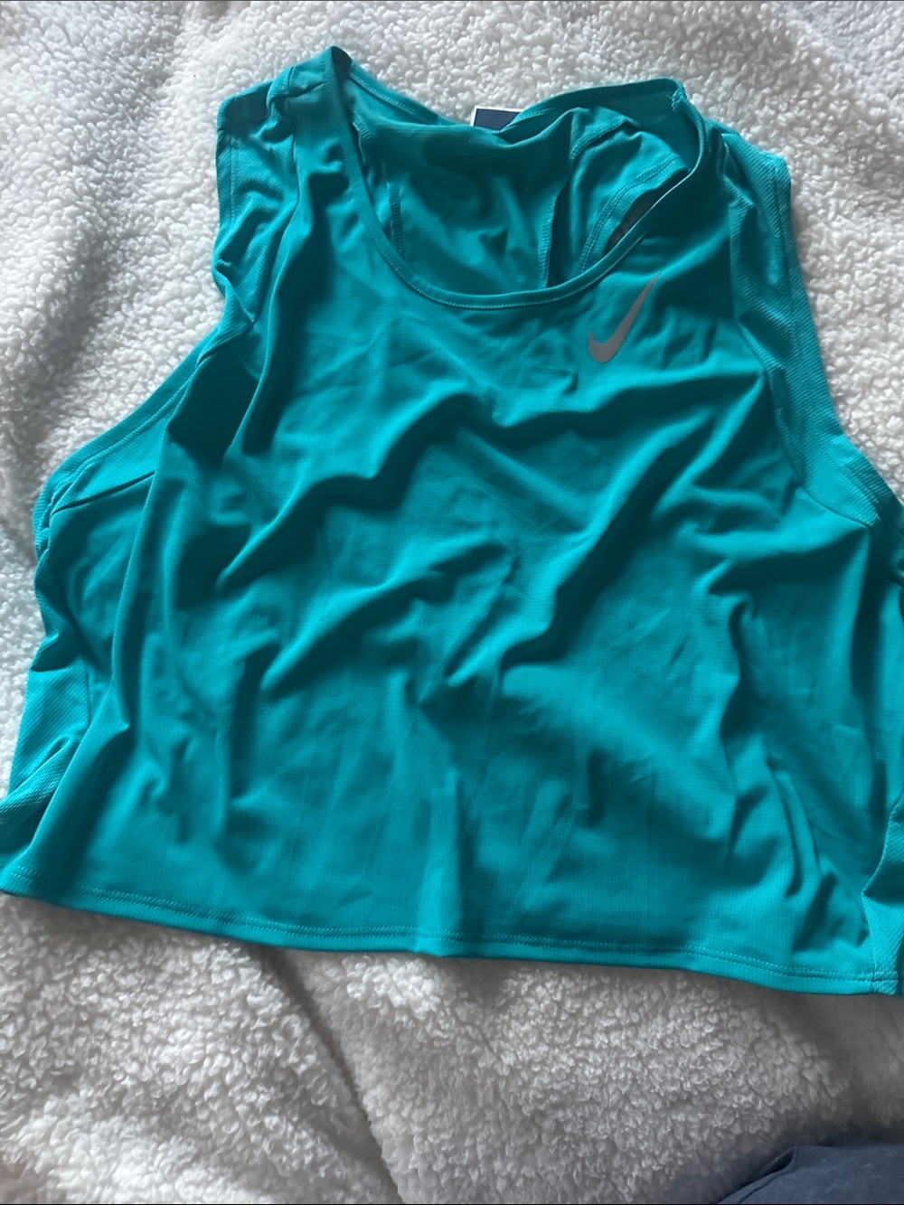 Nike Women's Teal Performance Tank Top